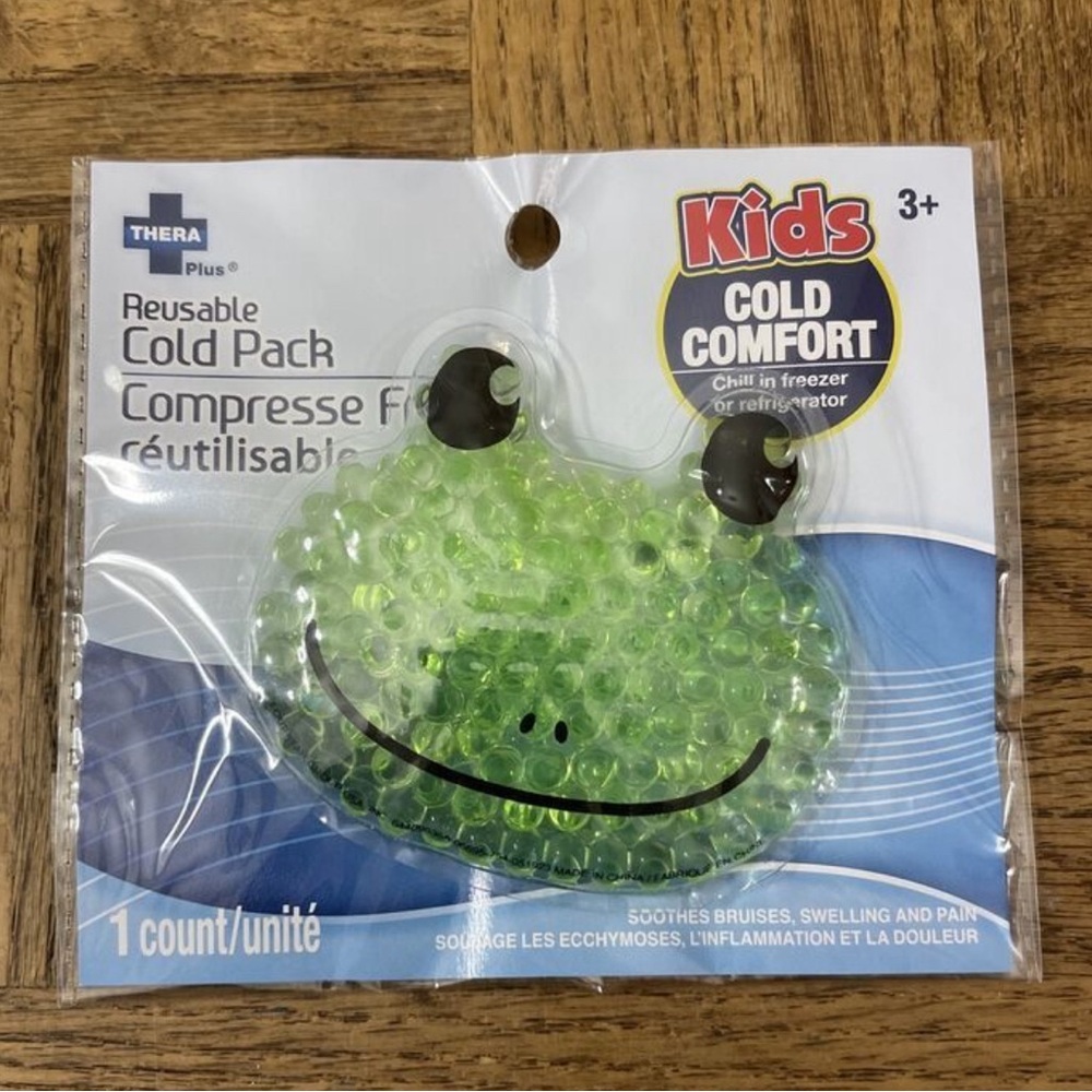 New TheraPlus Kids Frog Cold Pack